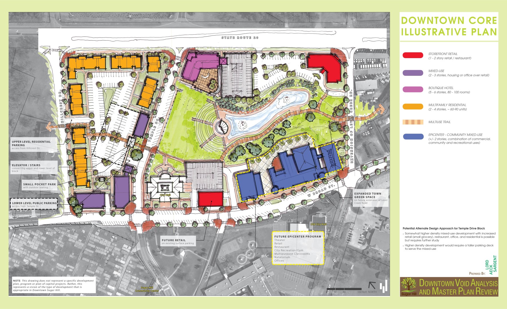 Downtown Core Illustrative Plan