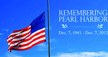 Flags at Half-Staff in Honor of National Pearl Harbor Remembrance Day – December 7th, 2016