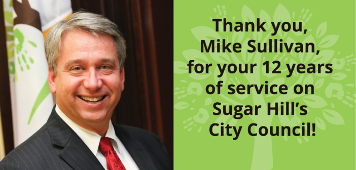 Thank You To Council Member Mike Sullivan