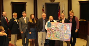 Artist Vivian Antonini Donates Art Work