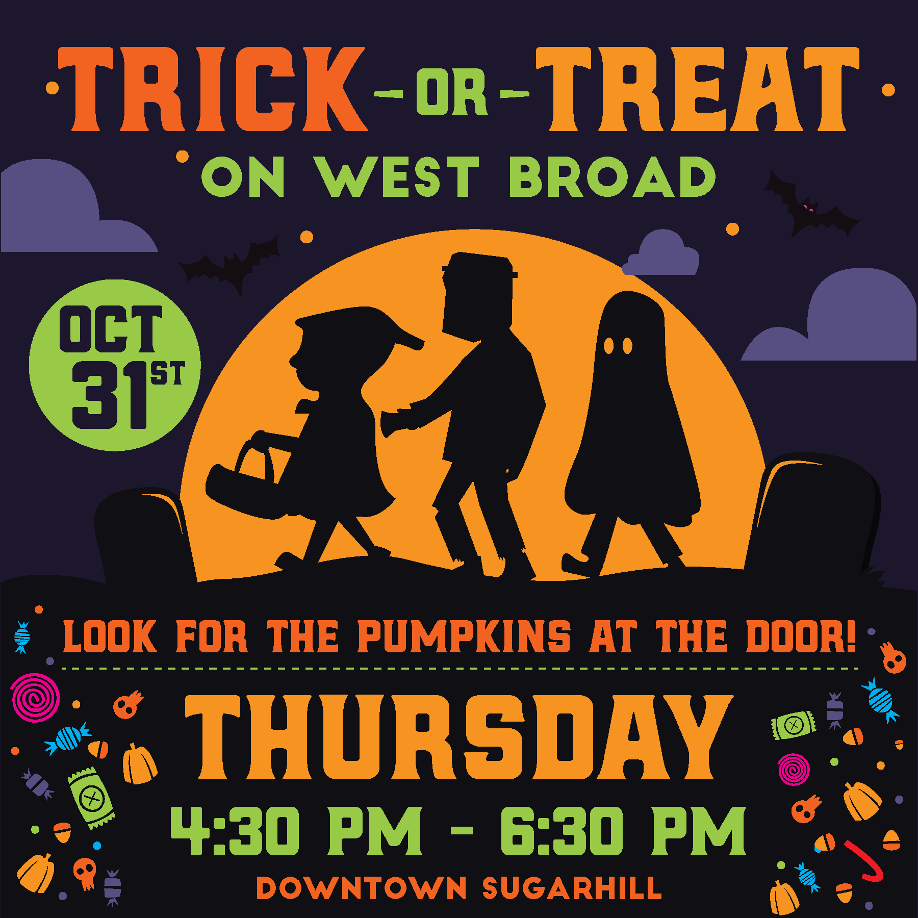 TRICK OR TREAT ON WEST BROAD 2019
