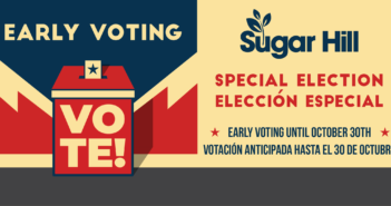 Early Voting for the Special Election