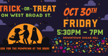Trick or Treat on W. Broad St.