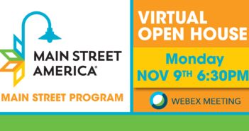 Main Street Program Virtual Open House