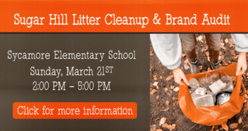 Sugar Hill Litter Cleanup & Brand Audit