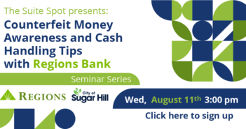 Business Incubator and Regions Bank Business Development Seminar