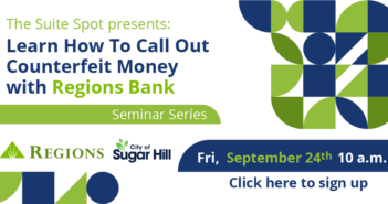 Suite Spot Business Incubator and Regions Bank Business Development Seminar