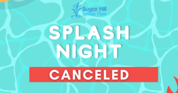 July Splash Night Canceled