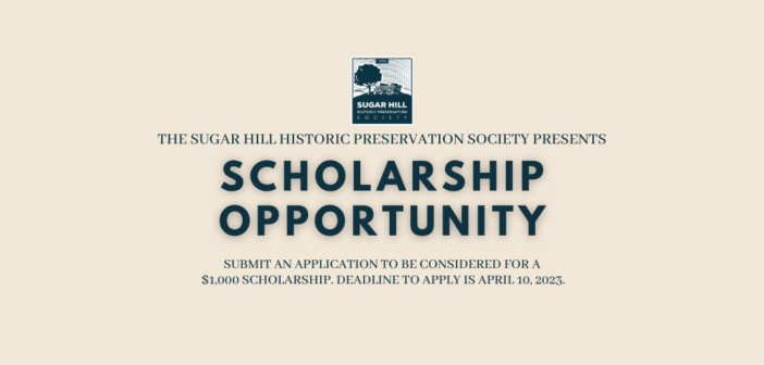 2023 SHHPS Scholarship Opportunity